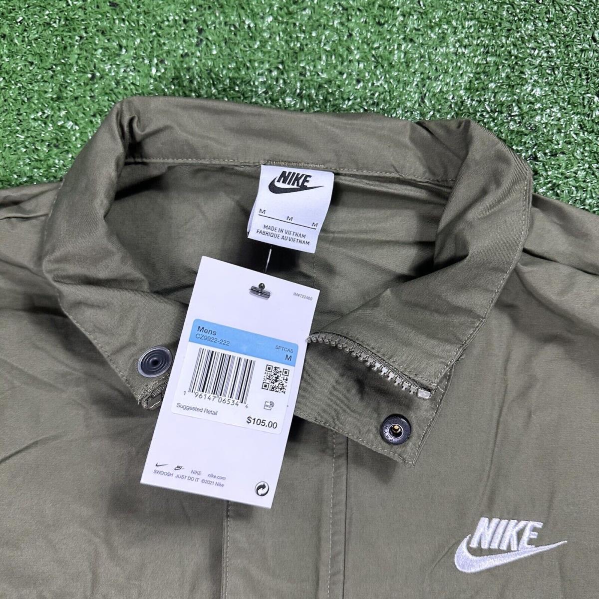 Nike Sportswear M65 Men Jacket Military Galactic Jade CZ9922-222 Sz. M