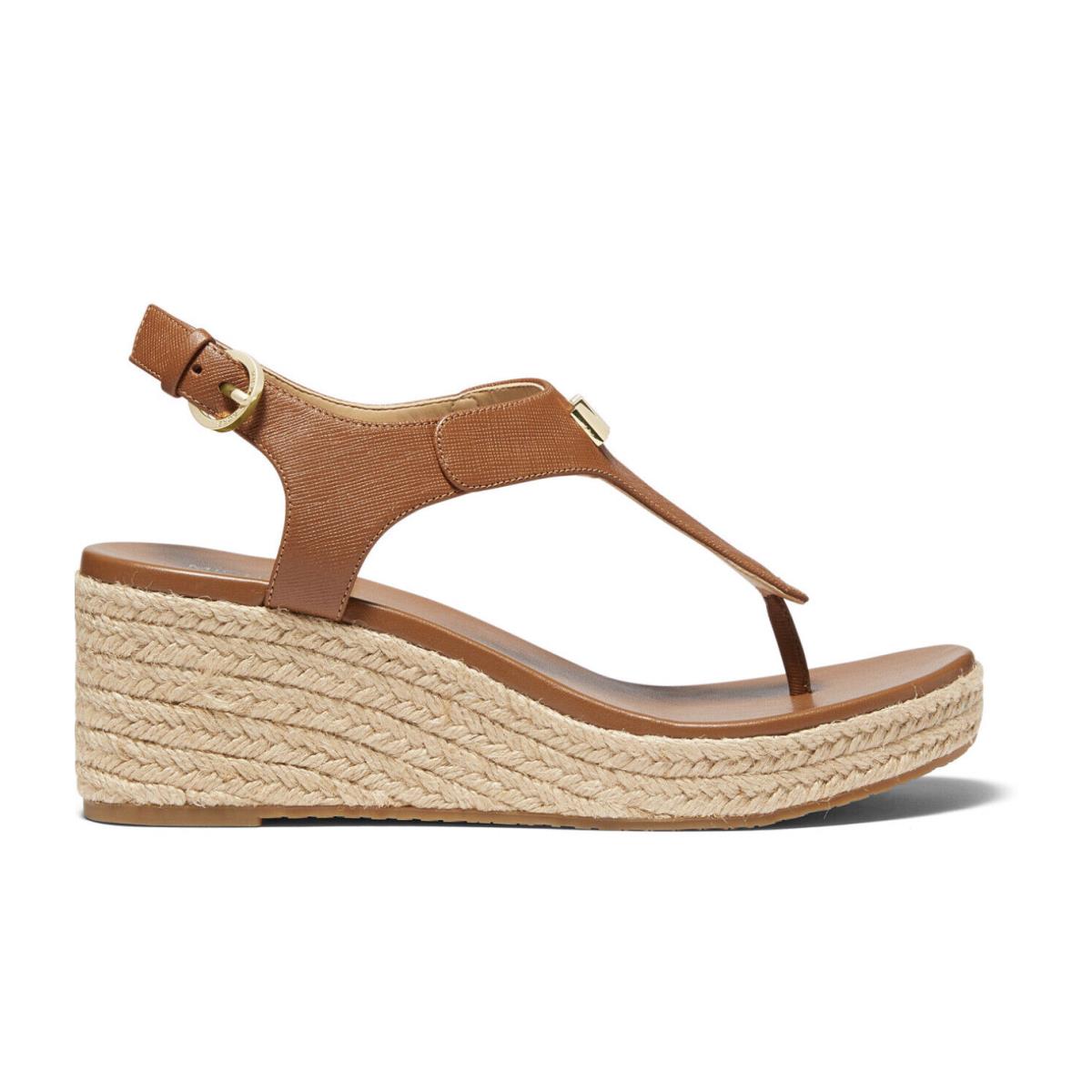 Kors Women`s Laney Luggage Thong Espadrille Sandals