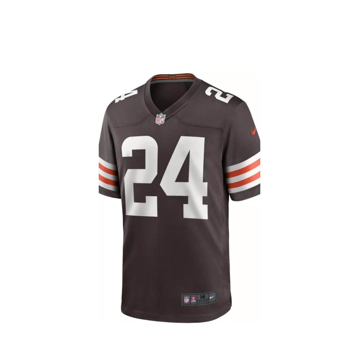 Nick Chubb Cleveland Browns 24 Nike Game Jersey Mens Large - Brown