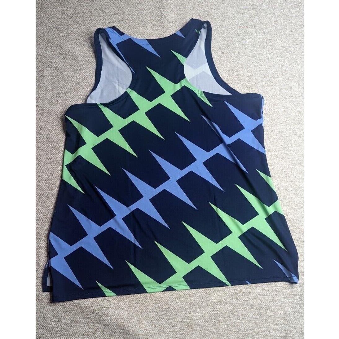 Nike Elite Pro Singlet Track Field CI1005-492 Men `made in Usa` Size Xxl