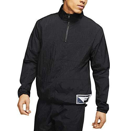 Nike Flight Basketball Half-zip Jacket Mens Windbreakers Size S Color: