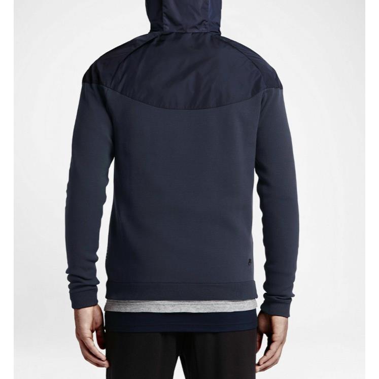 Nike Nikelab Knitted Windrunner Men`s Jacket Navy 525581 451 Sz S