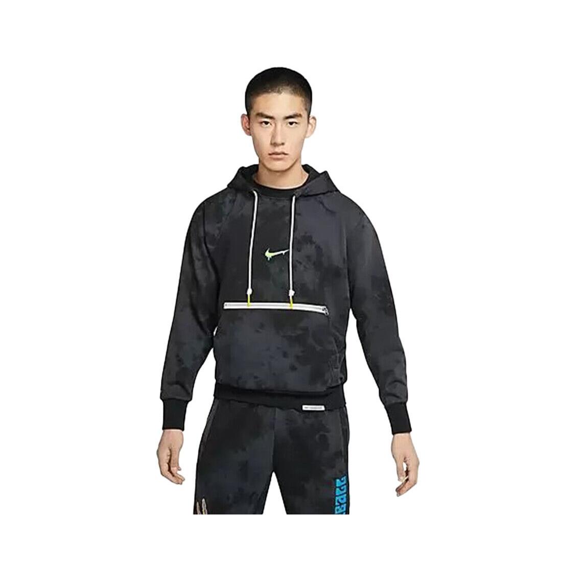 Nike Hardwood Basketball Pullover Mens Jackets Size Xxl Color: Black/teal