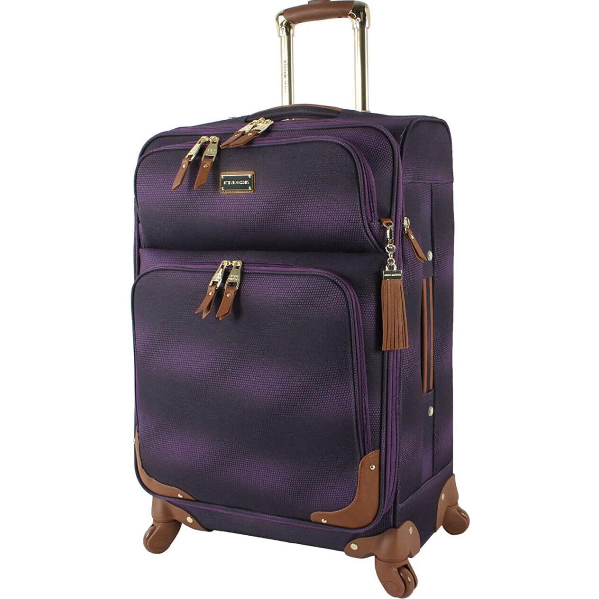 Steve Madden Designer Luggage Collection 3-Piece Softside Expandable