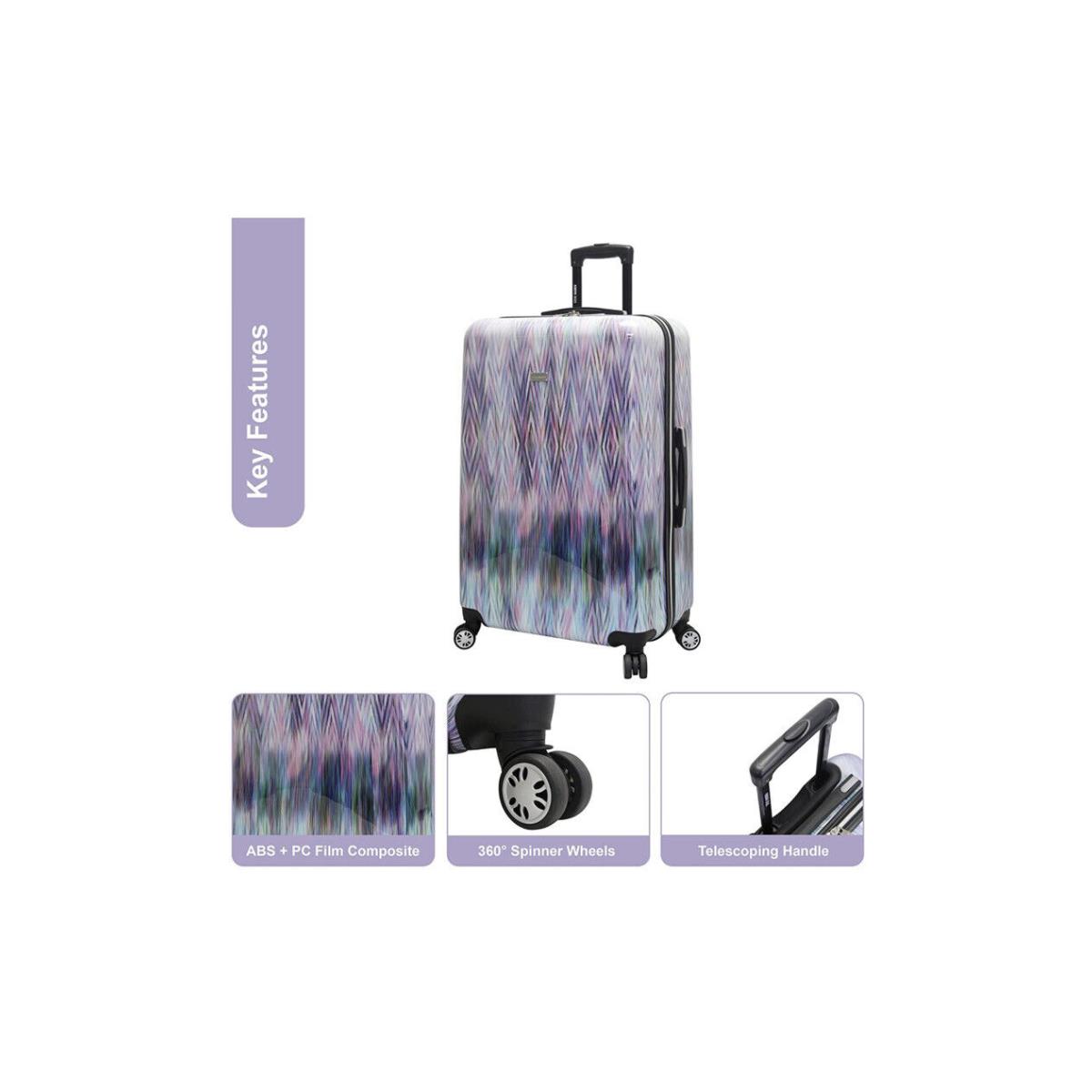 Steve Madden Luggage Collection -3PC Hardside Lightweight Spinner Suitcase Set