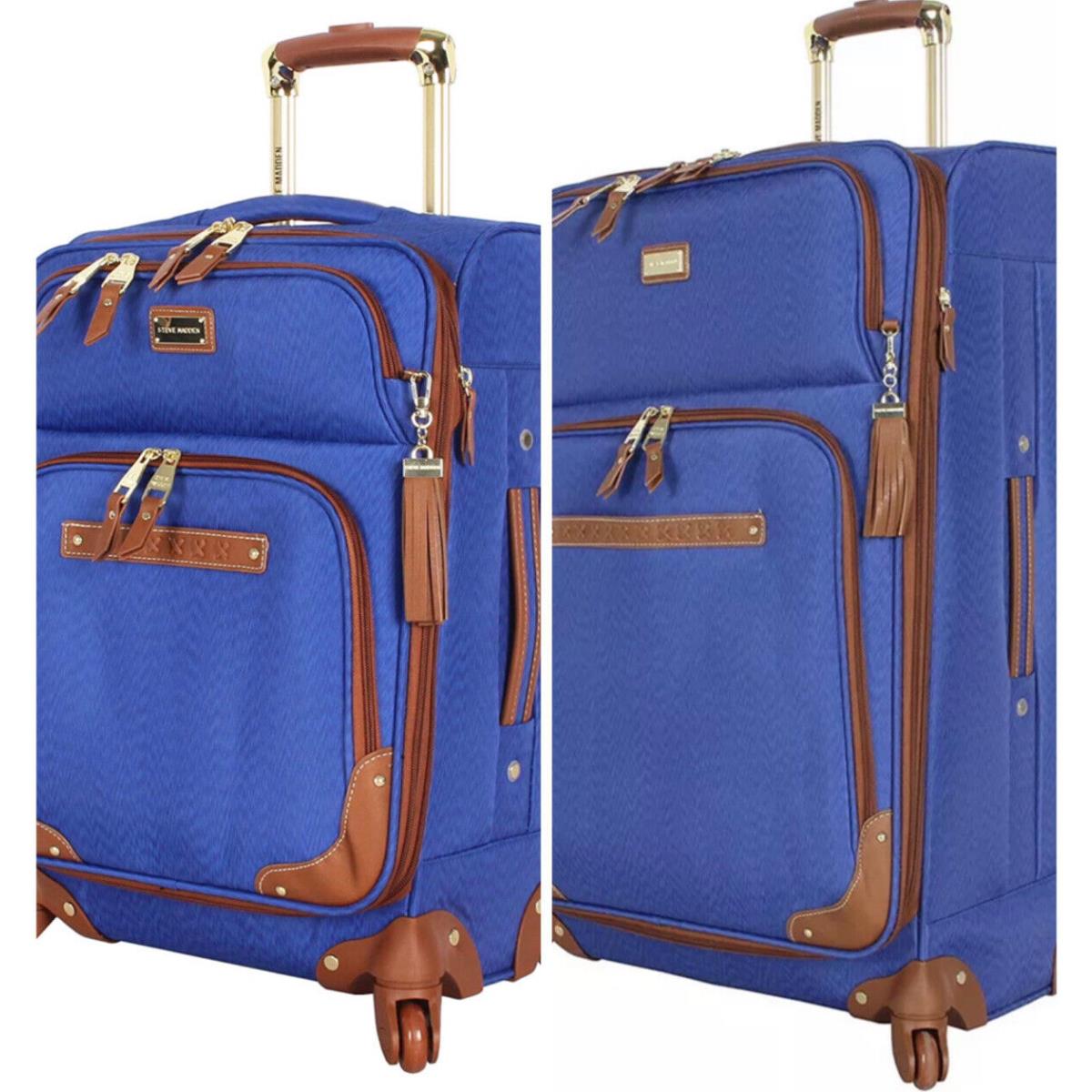 Steve Madden Designer Luggage Collection 2PC Set Global Blue 20 28