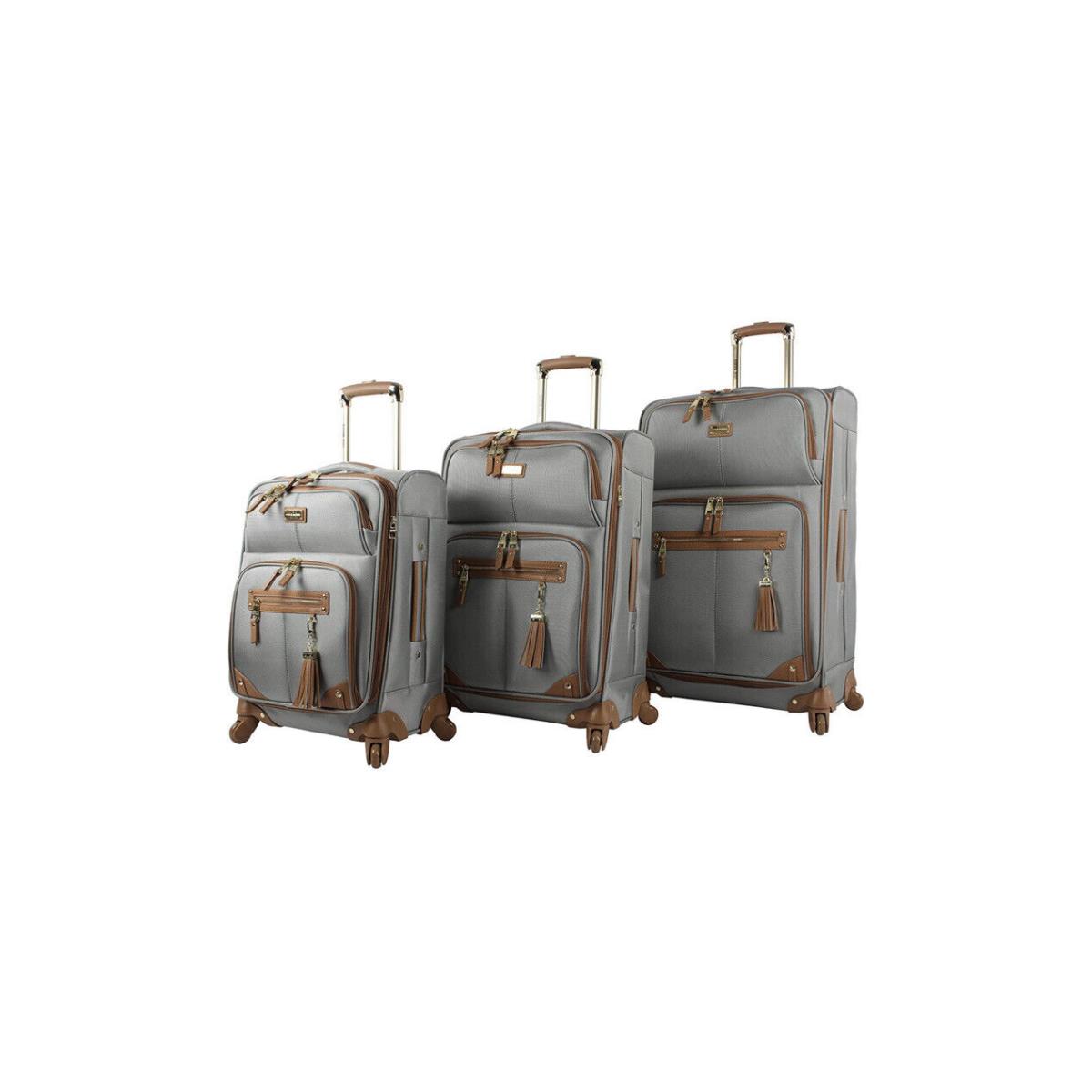 Steve Madden Designer Luggage Collection 3-Piece Softside Expandable