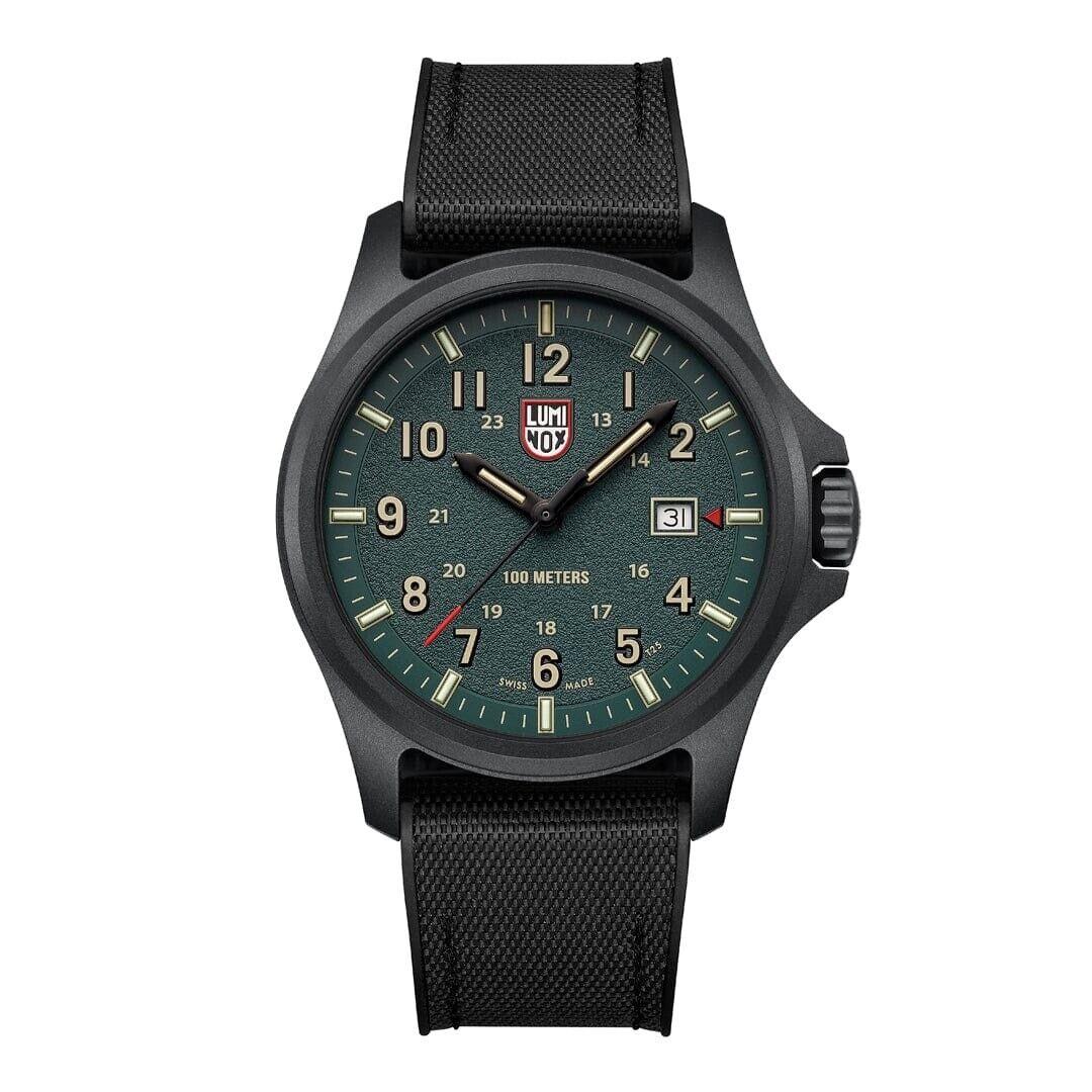 Luminox XL.1977 Atacama Field Carbonox Green 43 mm Rubber Quartz Men`s Watch