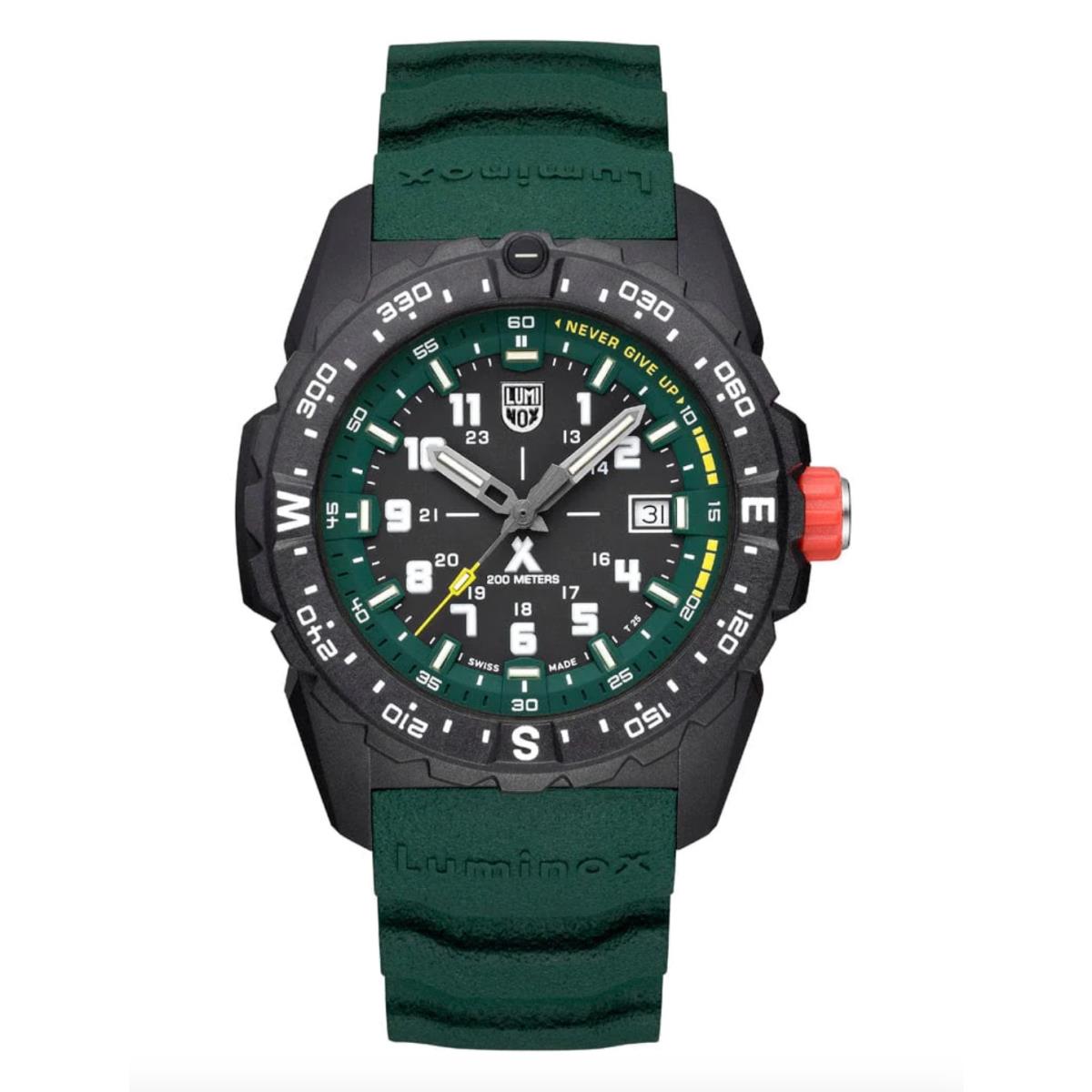 Luminox XB.3735 Bear Grylls Survival Mountain Collection Green Rubber 43mm Watch