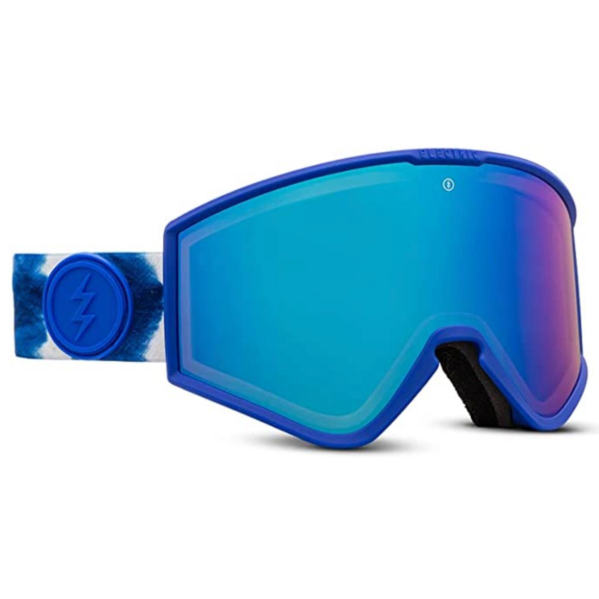 Electric Kleveland S Ski Snow Goggles-batique-blue Chrome Lens