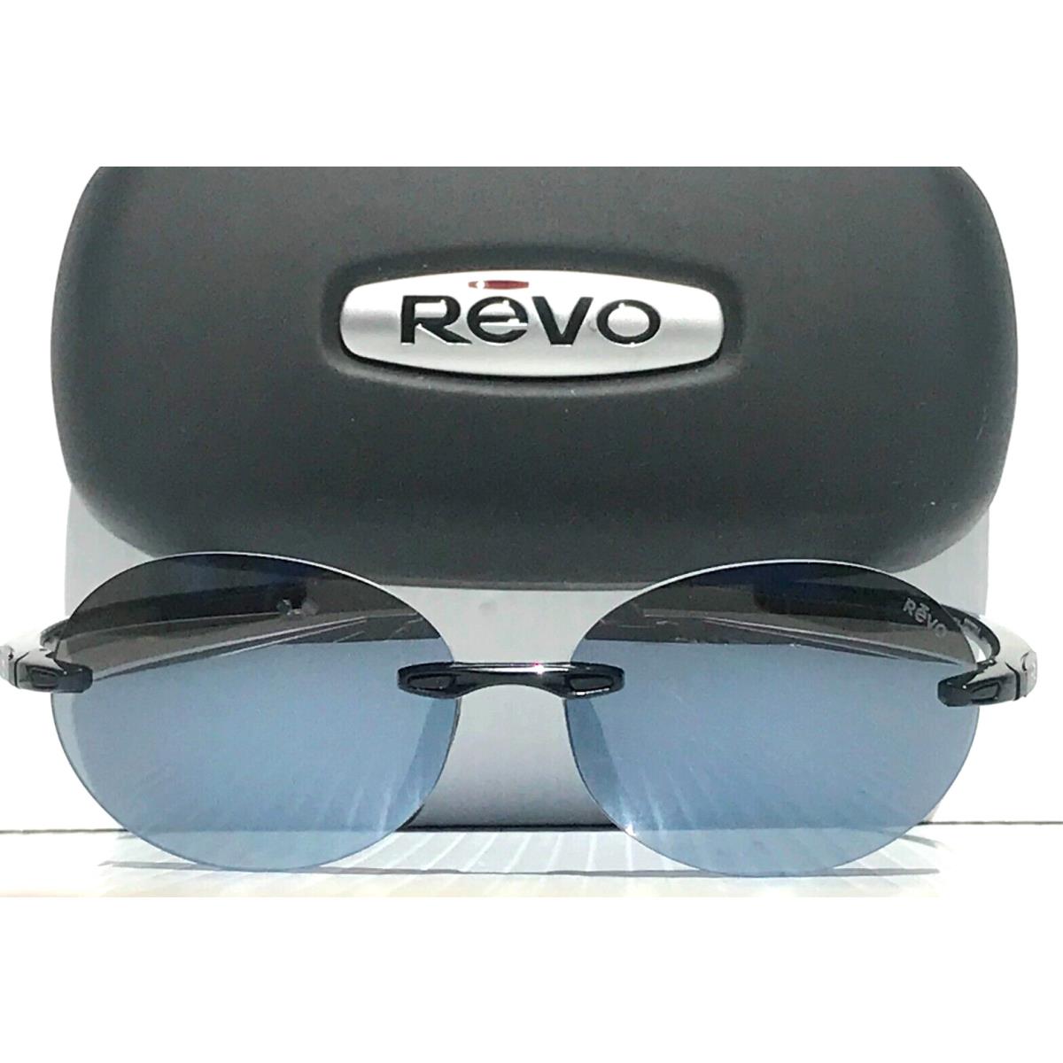 Revo Descend O Shiny Black Polarized Grey Graphite Sunglass 1168 01 GY