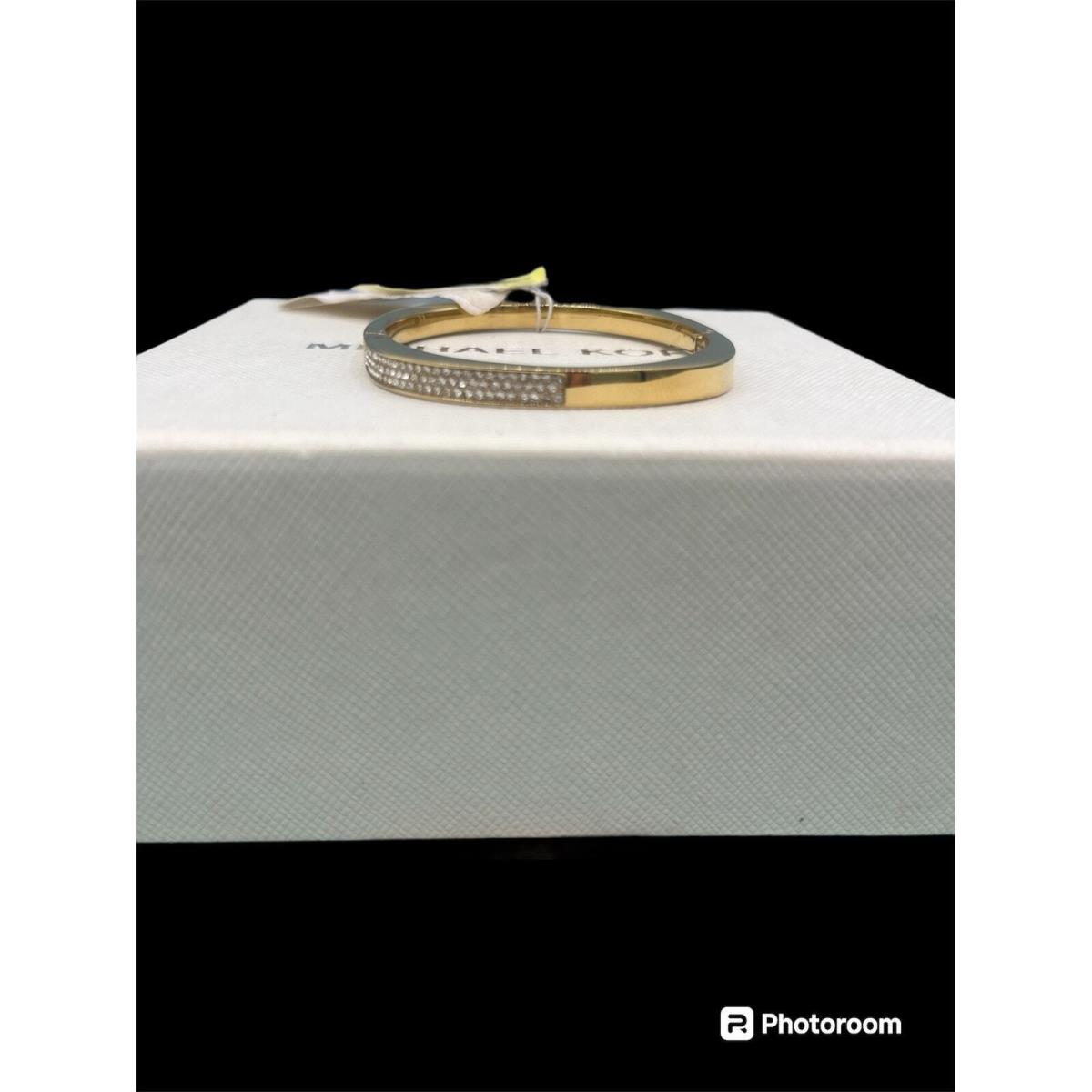 Michael Kors Gold Snap Bangle Bracelet