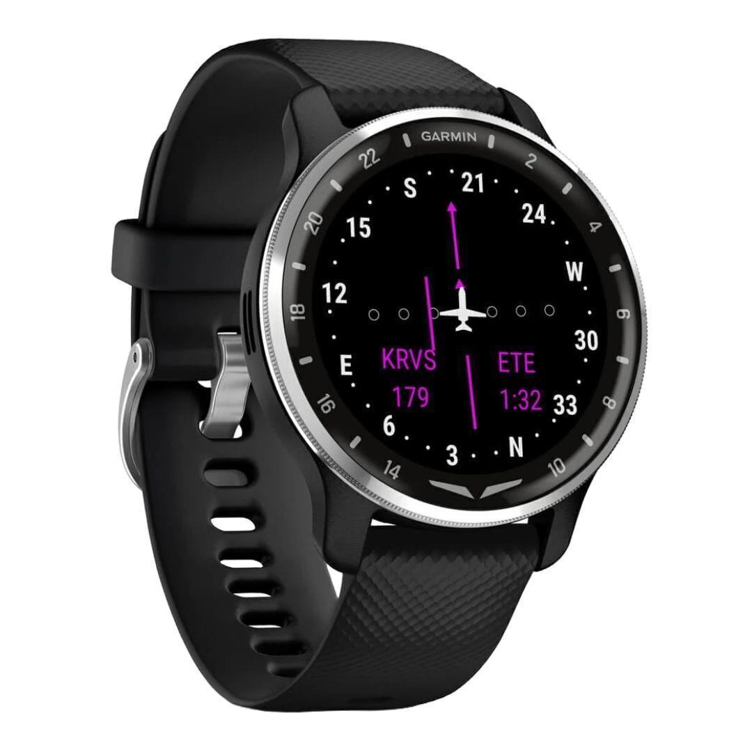 Garmin D2 Air X10 Aviator Smartwatch Black/silver