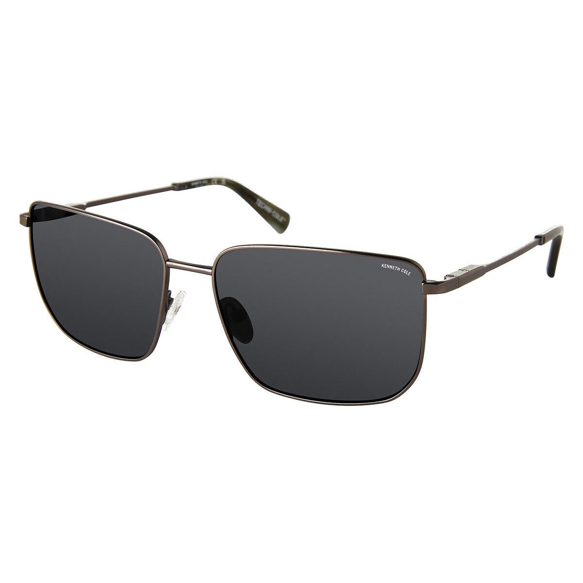 Kenneth Cole KC7268 Sunglasses Matte Gunmetal / Smoke Polarized