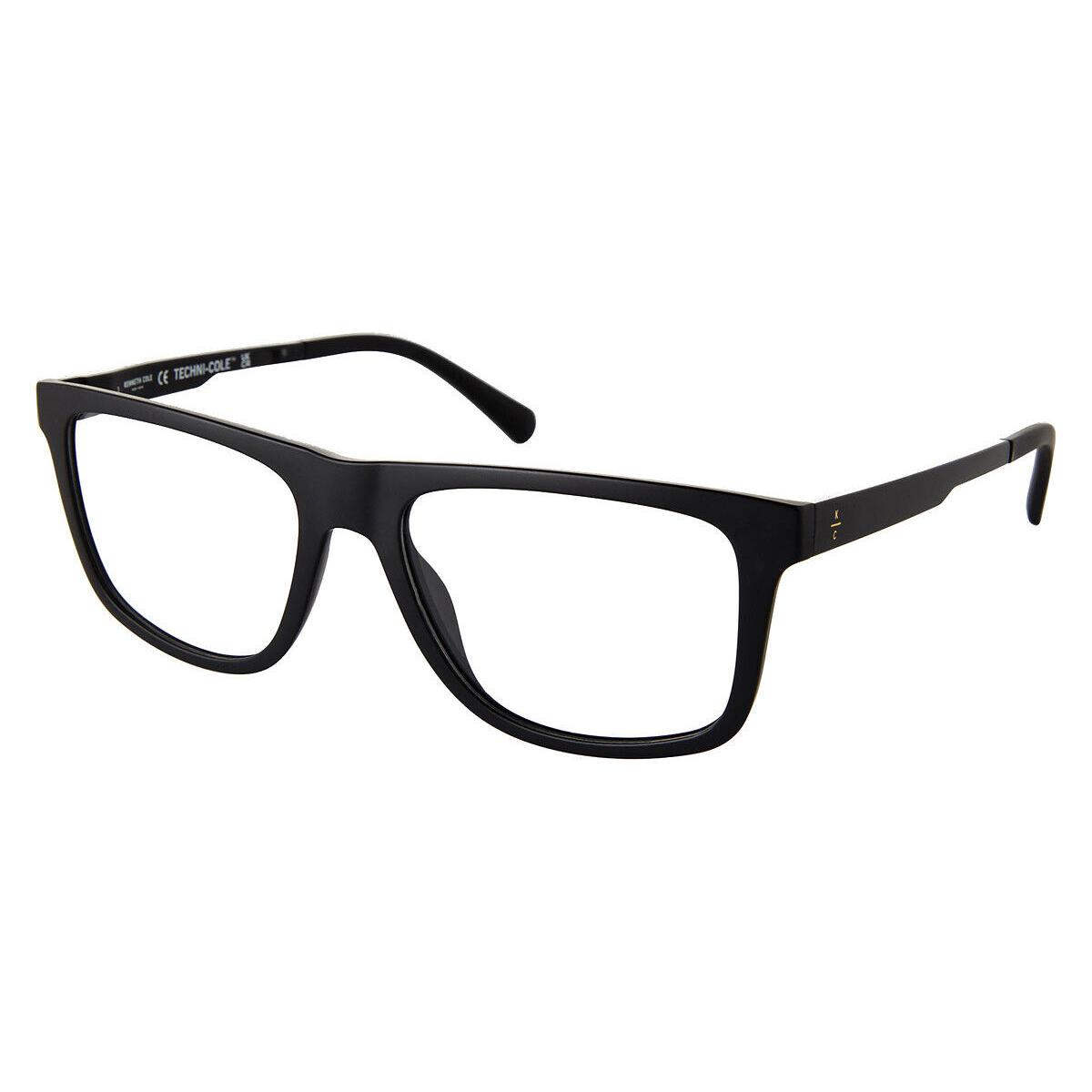 Kenneth Cole KC0353 Eyeglasses Men Matte Black 54mm