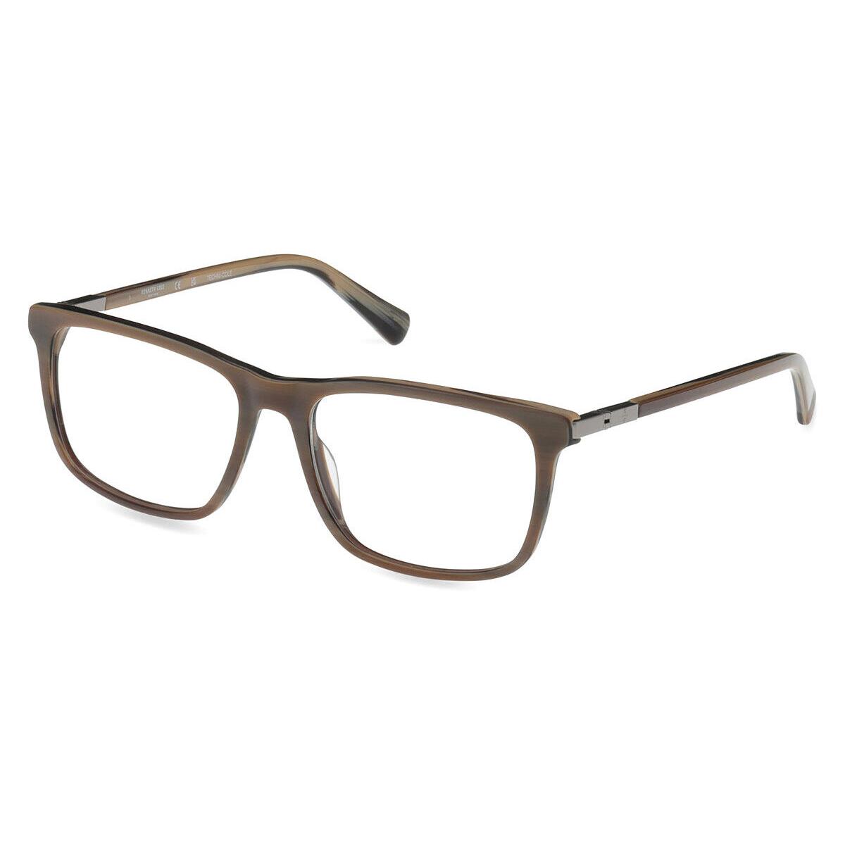 Kenneth Cole KC0359 Eyeglasses Men Light Brown/other 56mm