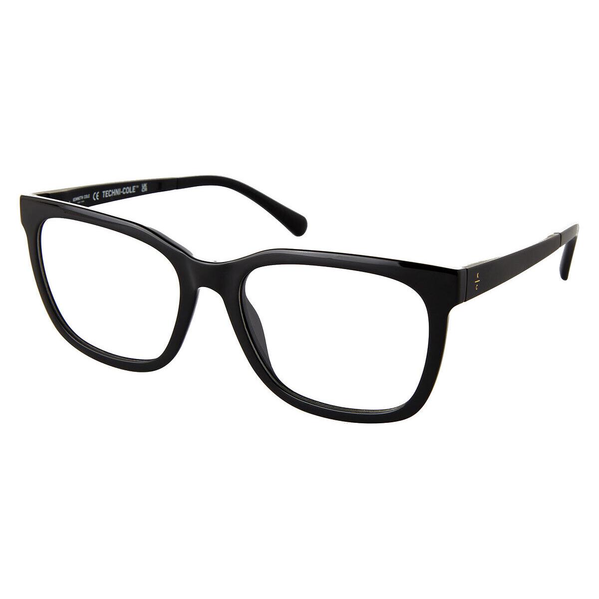 Kenneth Cole KC0357 Eyeglasses Women Shiny Black 54mm