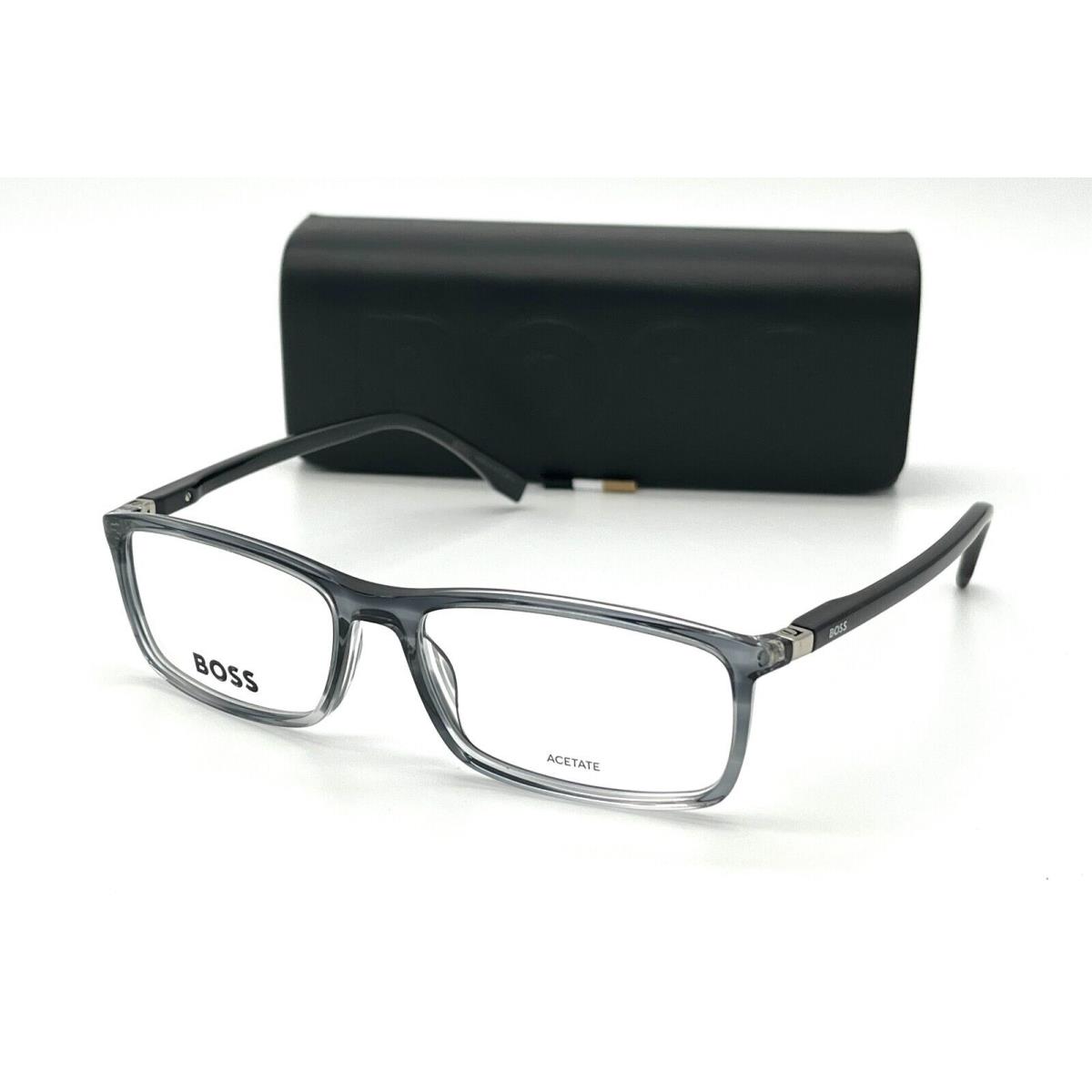 Hugo Boss 0680 2W8 Gray Horn / Demo Lens 55mm Eyeglasses