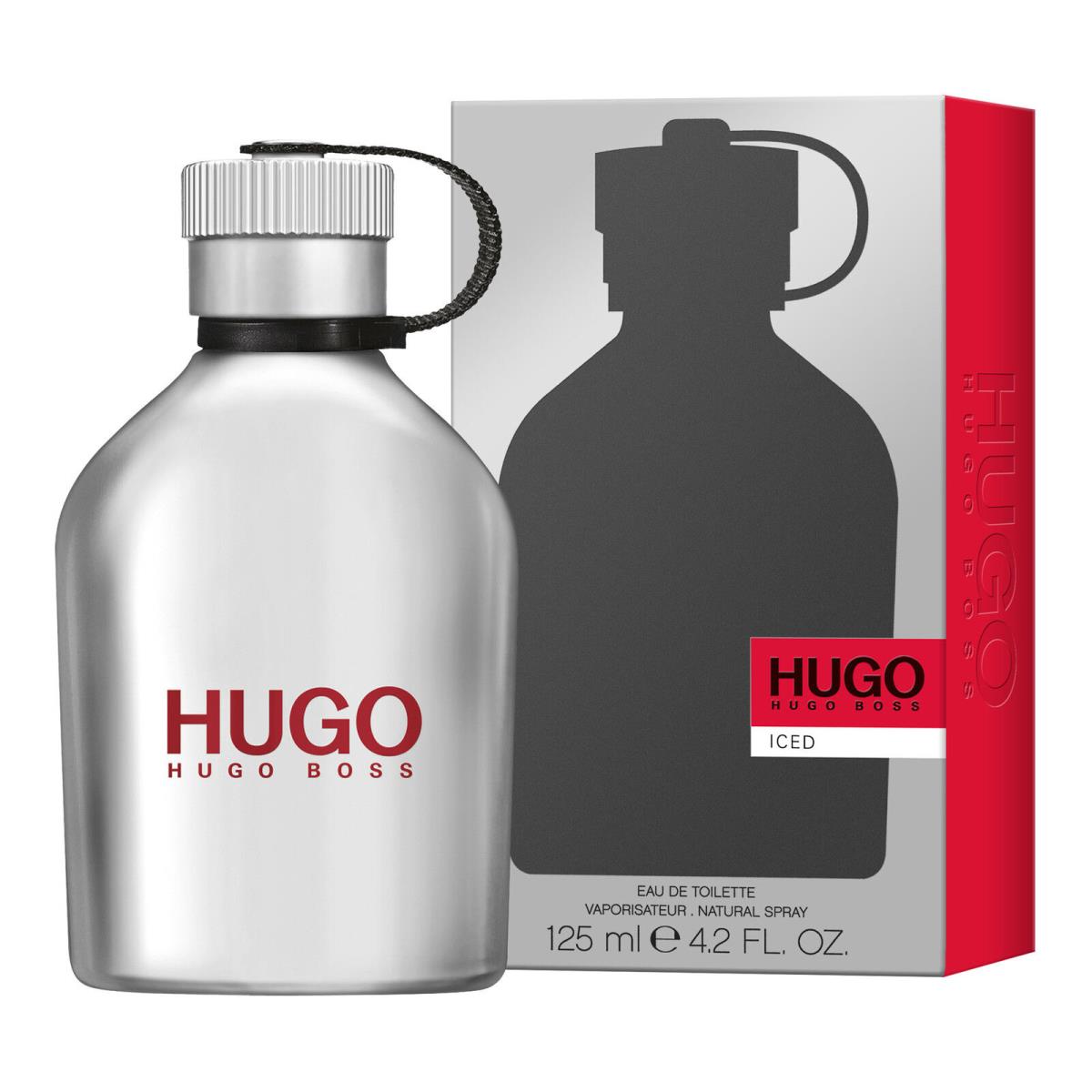 Hugo Iced BY Hugo BOSS-EDT-SPRAY-4.2OZ-125ML-AUTHENTIC-MADE IN UK