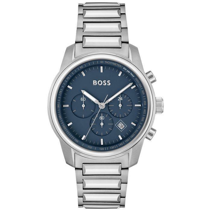 Hugo Boss Men`s Trace 44mm Chronograph Quartz Watch 1514007