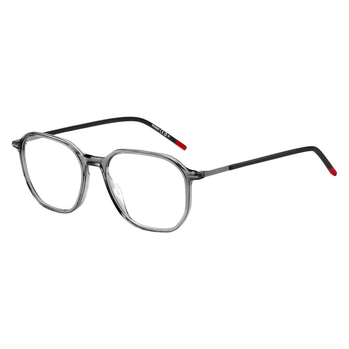 Hugo Boss Hhb Eyeglasses Men Gray 52mm - Frame: Gray, Lens: Demo