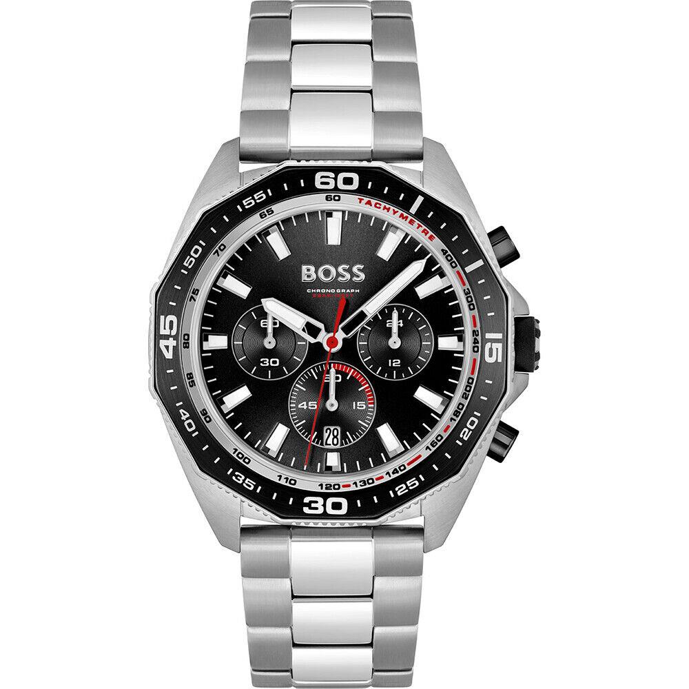 Hugo Boss Men`s Energy 44mm Chronograph Quartz Watch 1513971