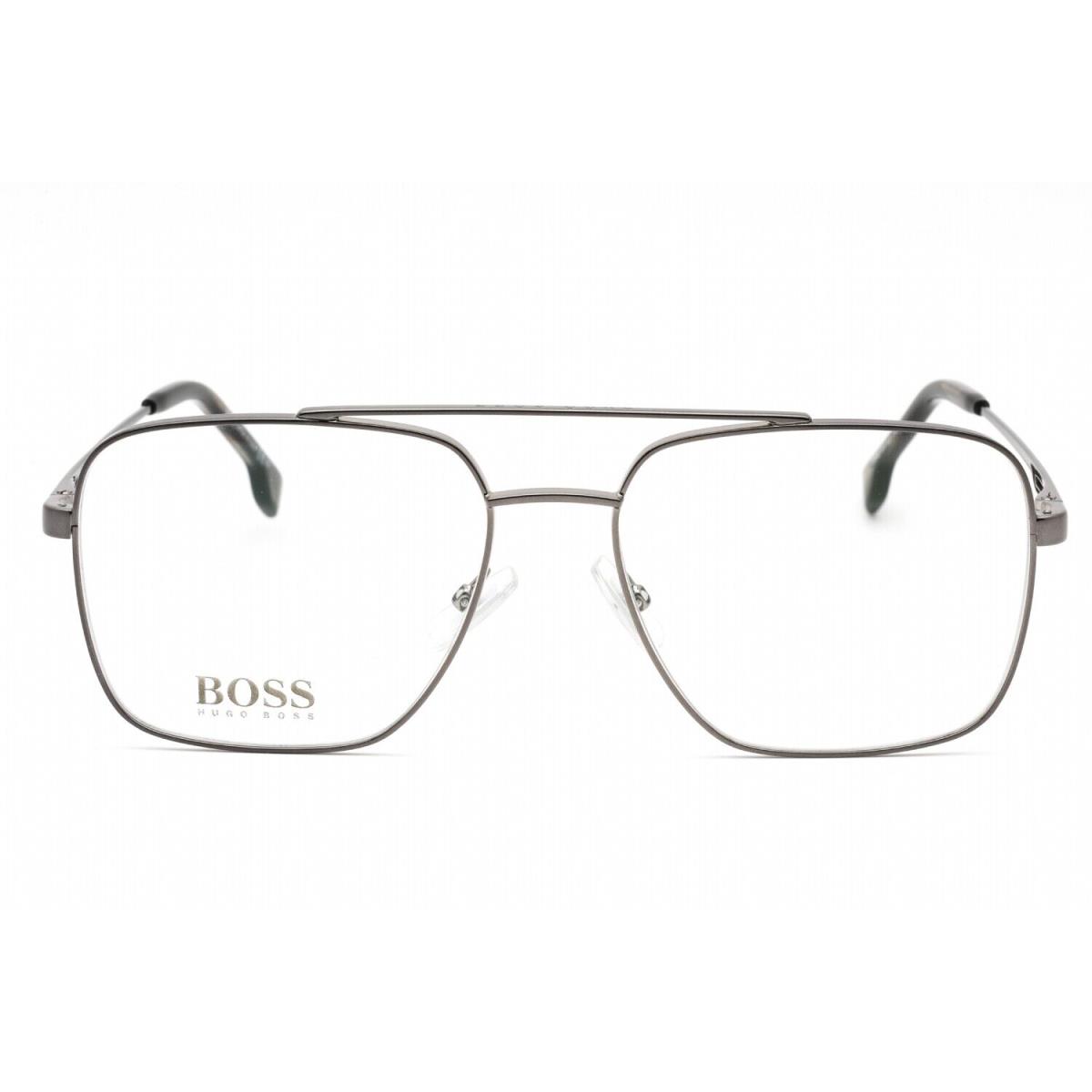 Hugo Boss HB1328-KJ1-57 Eyeglasses Size 57mm 17mm 145mm Ruthenium Men