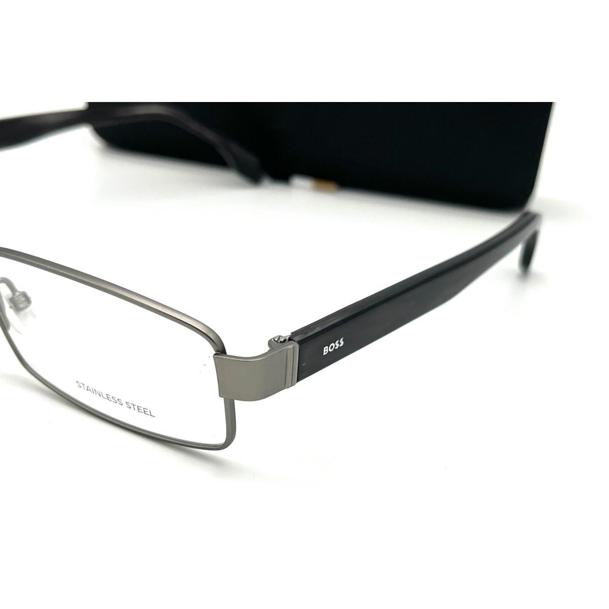 Hugo Boss 1519 Matte Ruthenium / Demo Lens 56mm Eyeglasses