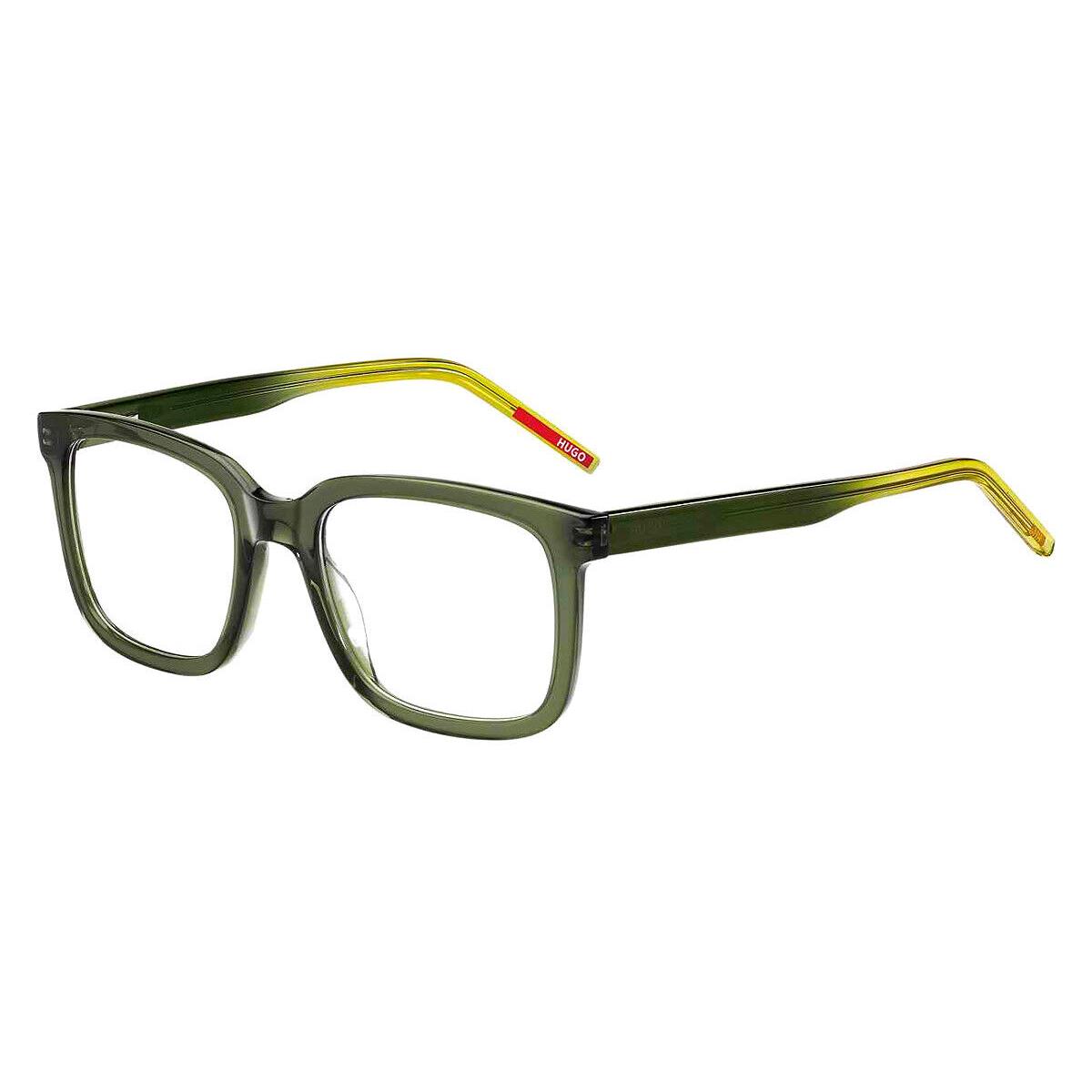 Hugo Boss Hhb Eyeglasses Men Green Yellow 51mm