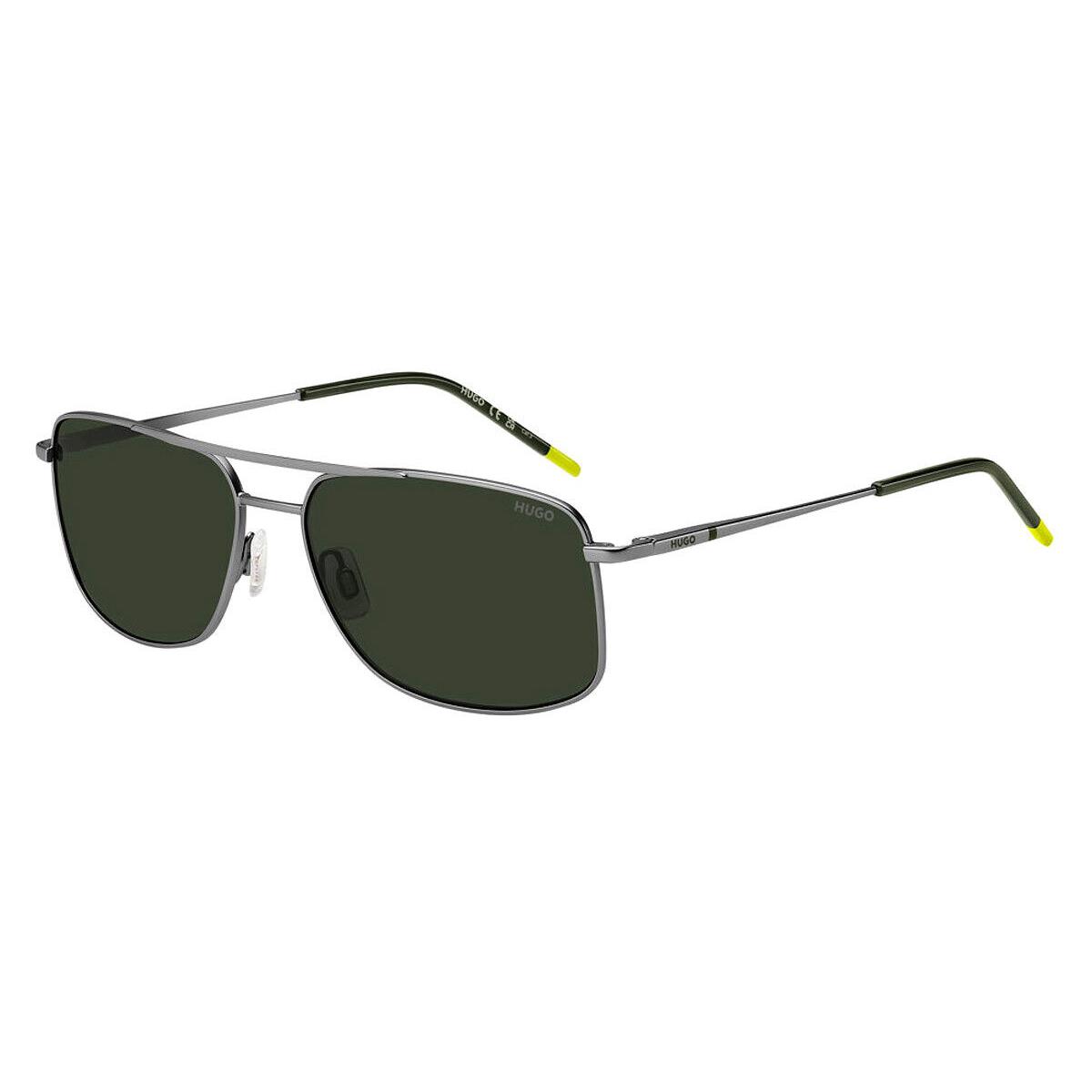 Hugo Boss HG 1287/S Sunglasses Men Ruthenium Green 59mm