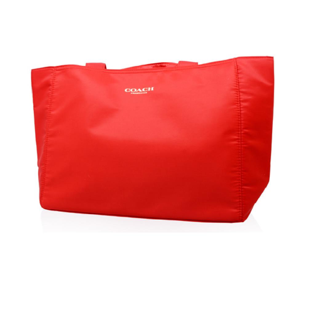 CS Coach Red Tote Bag