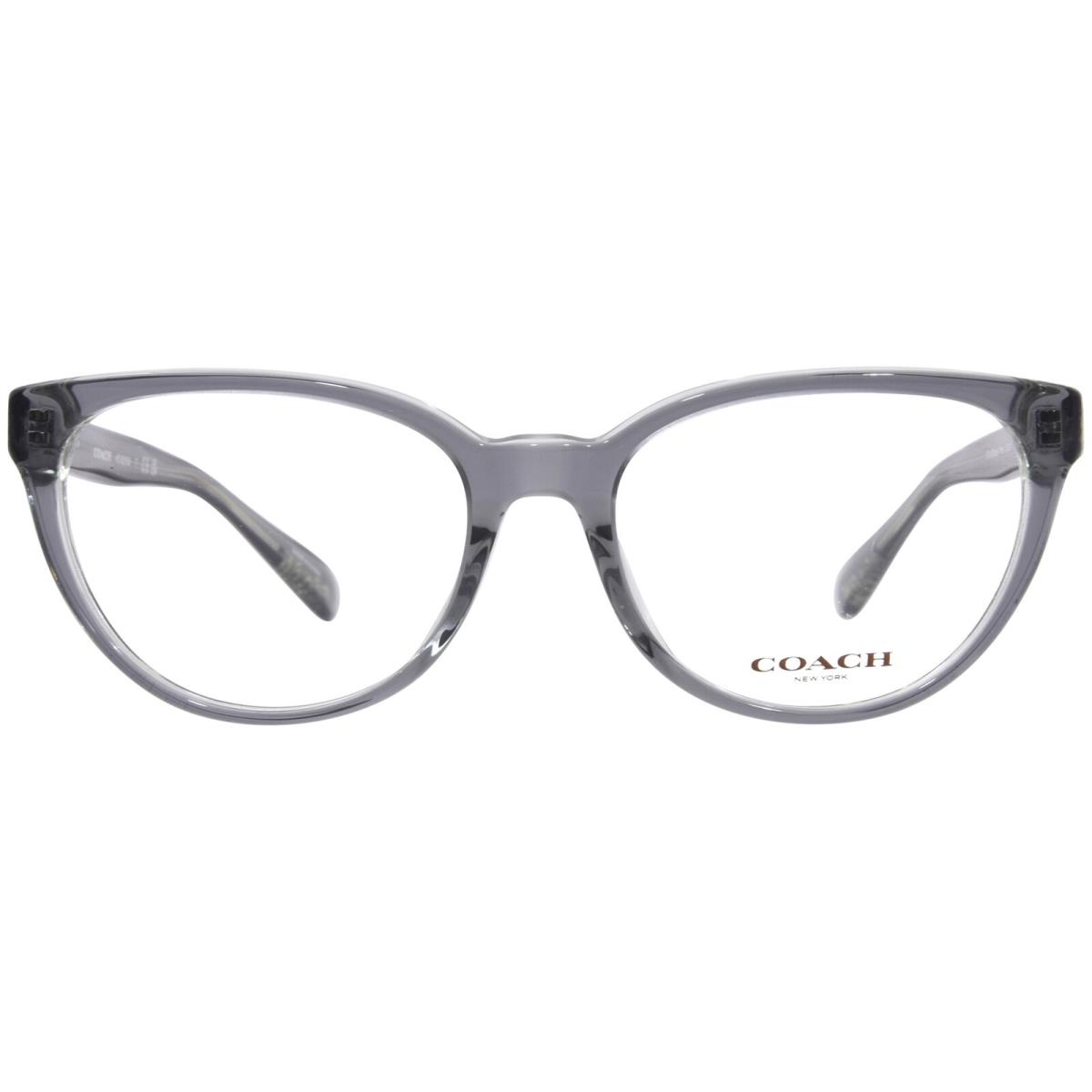 Coach HC6210U 5746 Eyeglasses Frame Women`s Moss/mint Full Rim Round Shape 53mm
