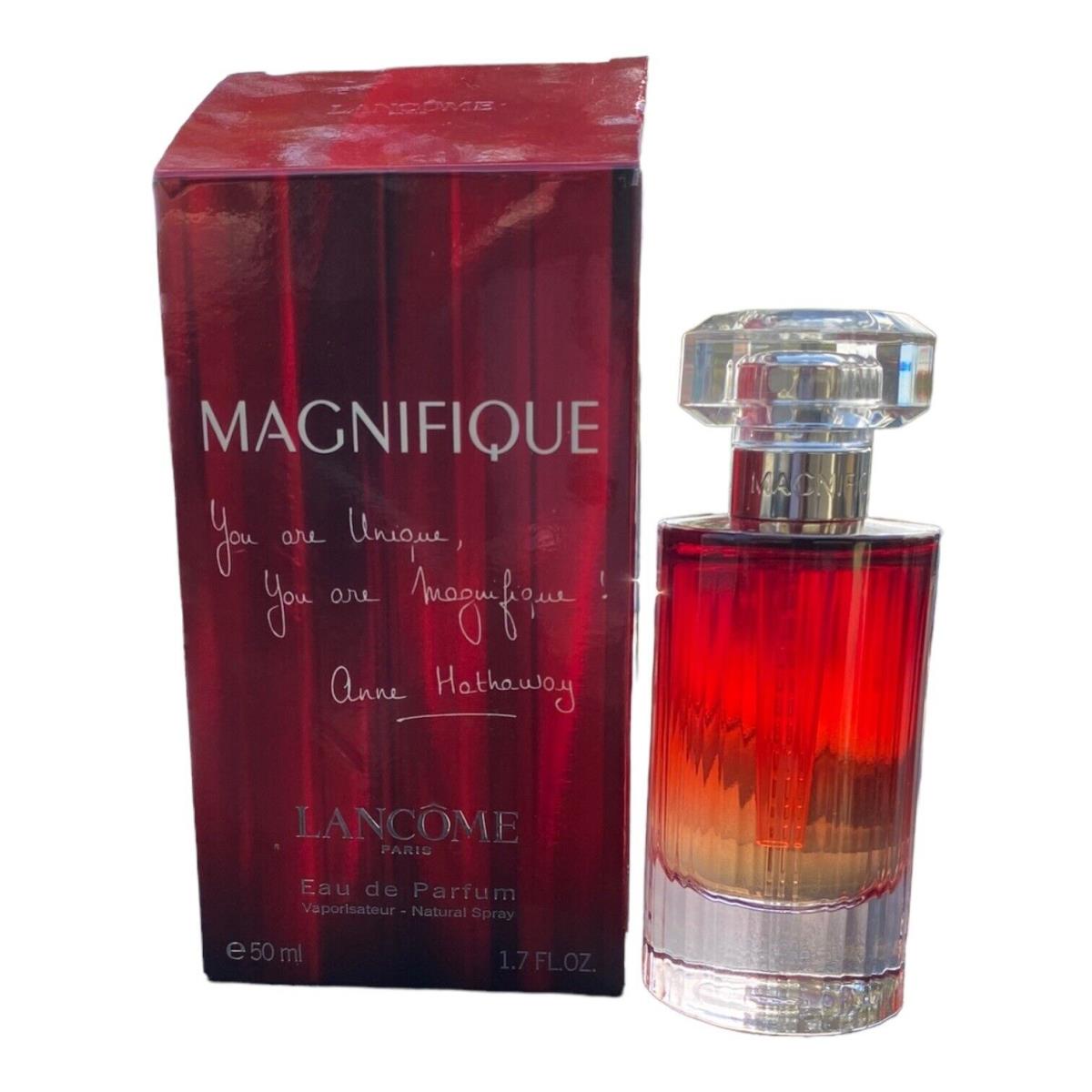 Lancome Magnifique Special Anne Hathaway Eau De Parfum Signed 1.7 oz