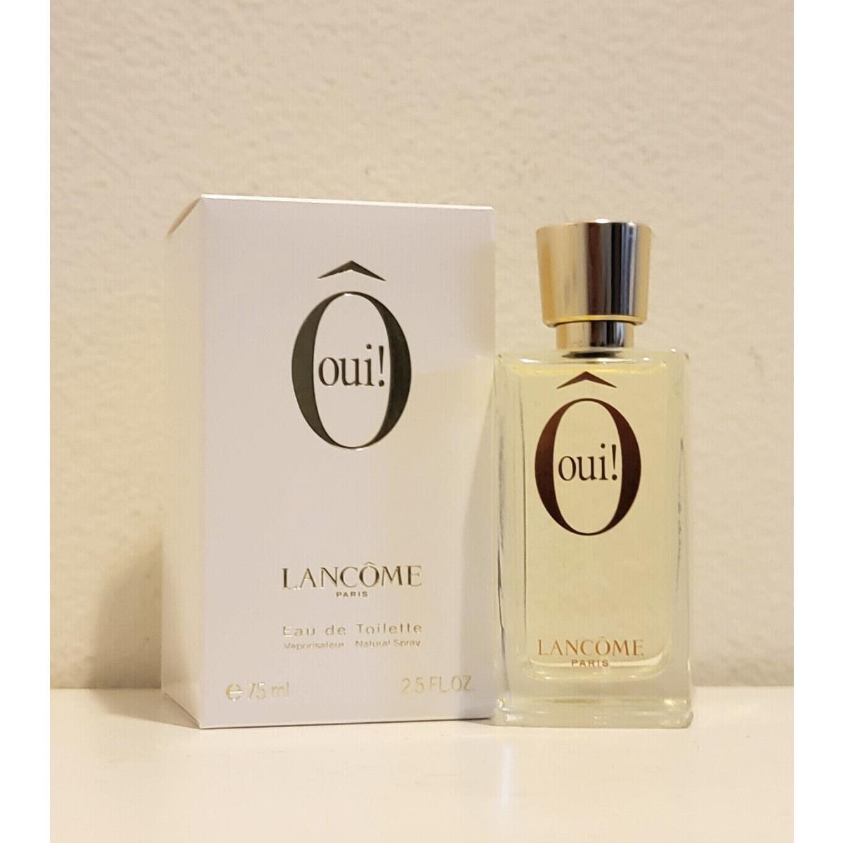 O Oui by Lancome 2.5 oz / 75 ml Edt Spy Perfume For Women Femme Vintage