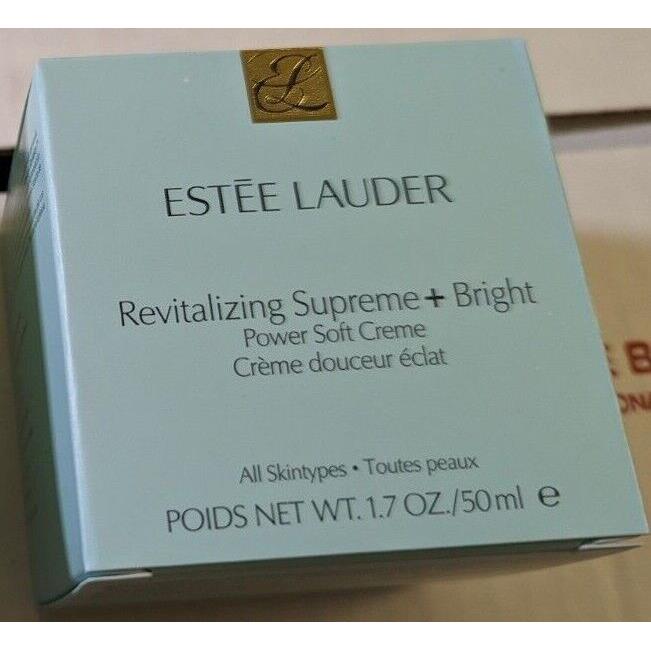 Estee Lauder Revitalizing Supreme+bright Power Soft Cream 1.7 Oz/50 Ml/ 4 5Ml=20