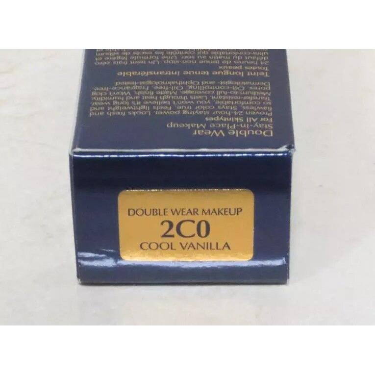 Estee Lauder Double Wear Stay-in-place Makeup Foundation - Choose Shade 1OZ/30ML 2C0 Cool Vanilla