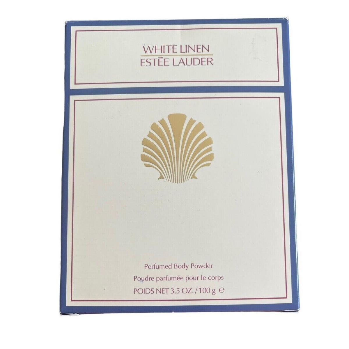 White Linen by Estee Lauder 3.5 Oz 100 G. Perfumed Body Powder Women