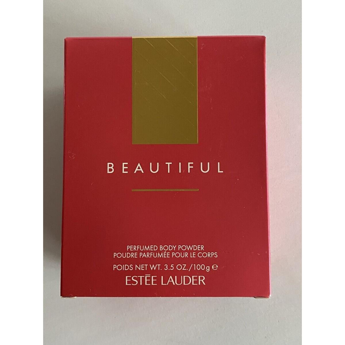 Estee Lauder Beautiful Perfumed Body Powder 3.5 oz / 100g Full Size