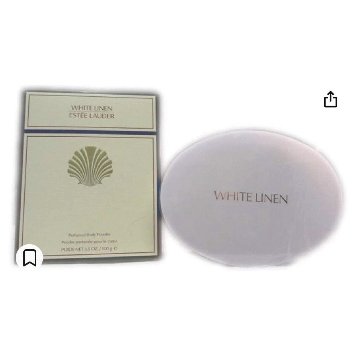 Estee Lauder White Linen Perfumed Body Powder 3.5 Oz / 100g