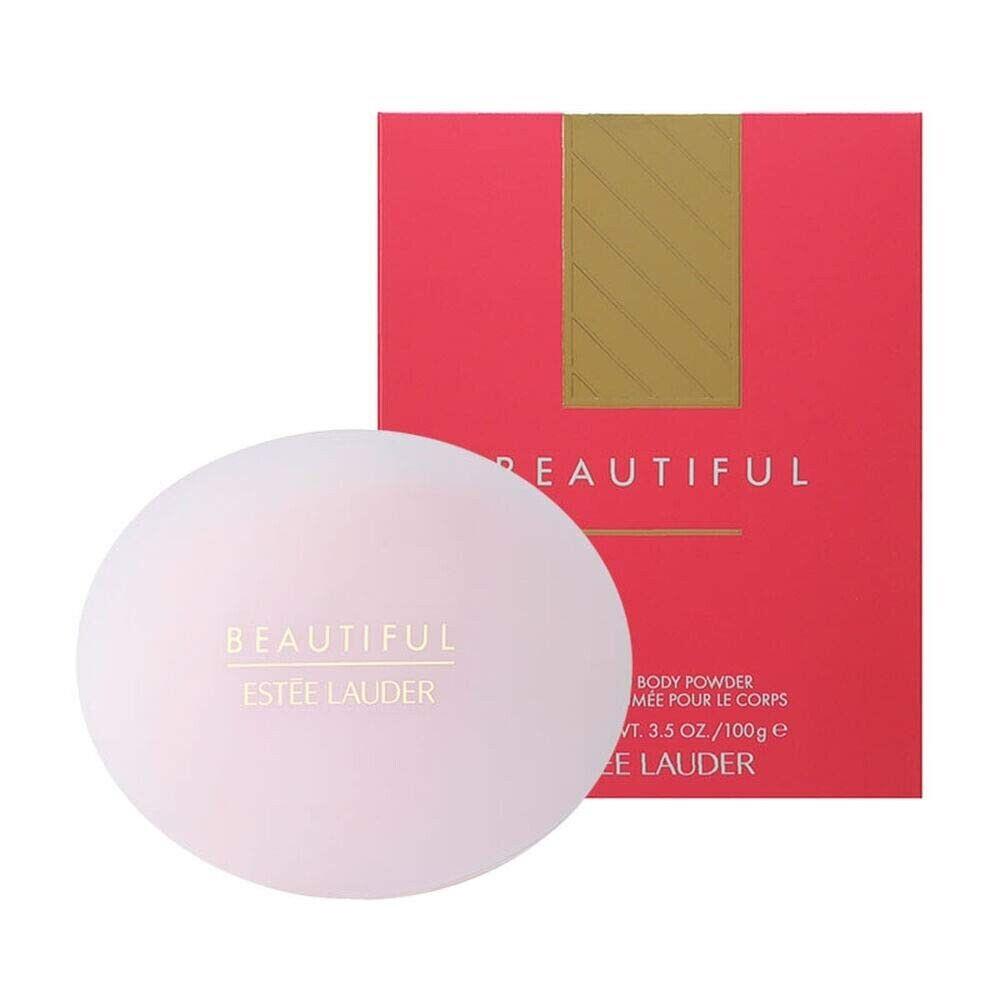 Estee Lauder Beautiful Perfumed Body Powder 3.5 oz / 100g Full Size - Gray