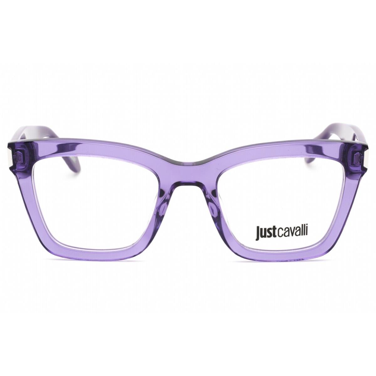 Just Cavalli VJC003V-6LA-50 Eyeglasses Size 50mm 21mm 140mm Purple Women