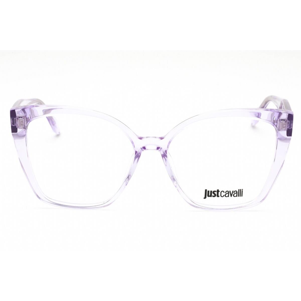 Just Cavalli VJC005-6SC-56 Eyeglasses Size 56mm 16mm 140mm Purple Women