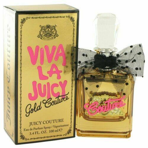 Viva La Juicy Gold Couture 3.4 Oz Eau De Parfum By Juicy Couture Box Women