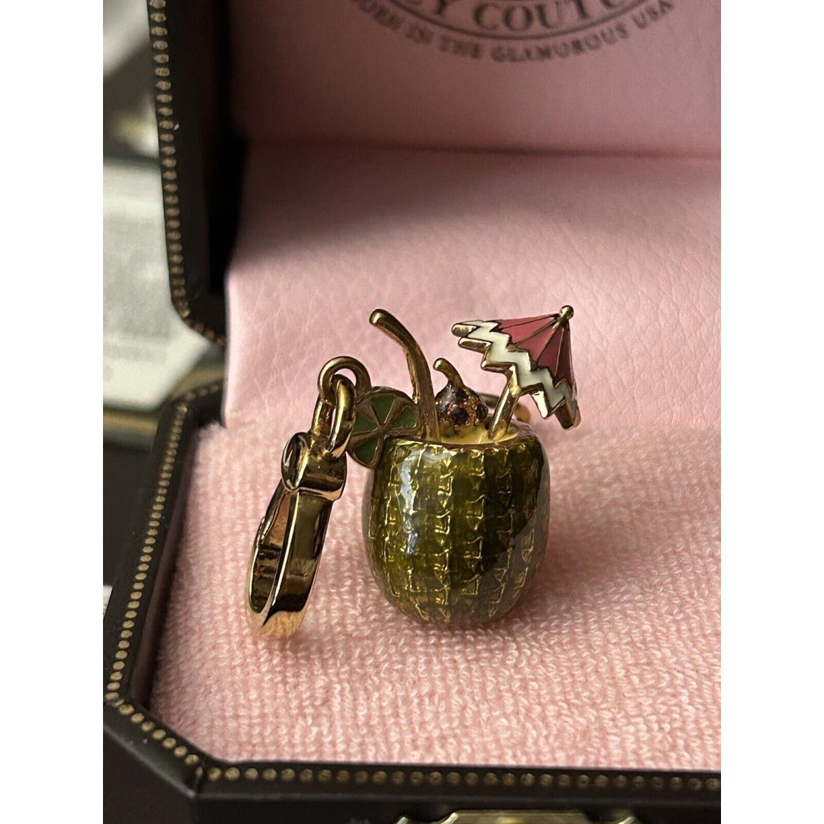 Juicy Couture Pineapple Charm For Bracelet or Bag. Box 20 31