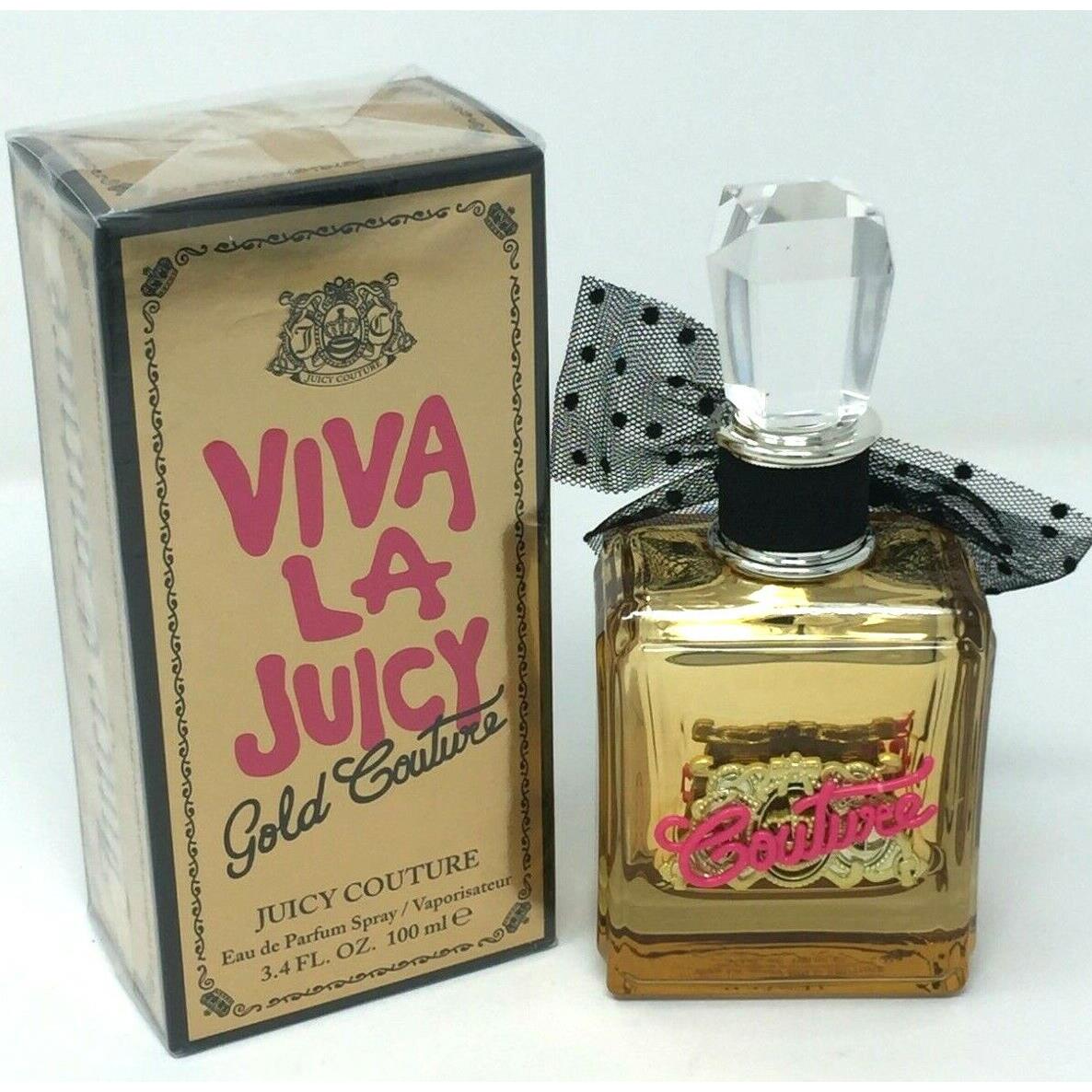 Viva La Juicy Gold Couture by Juicy Couture Edp 3.4oz / 100 ml Spray