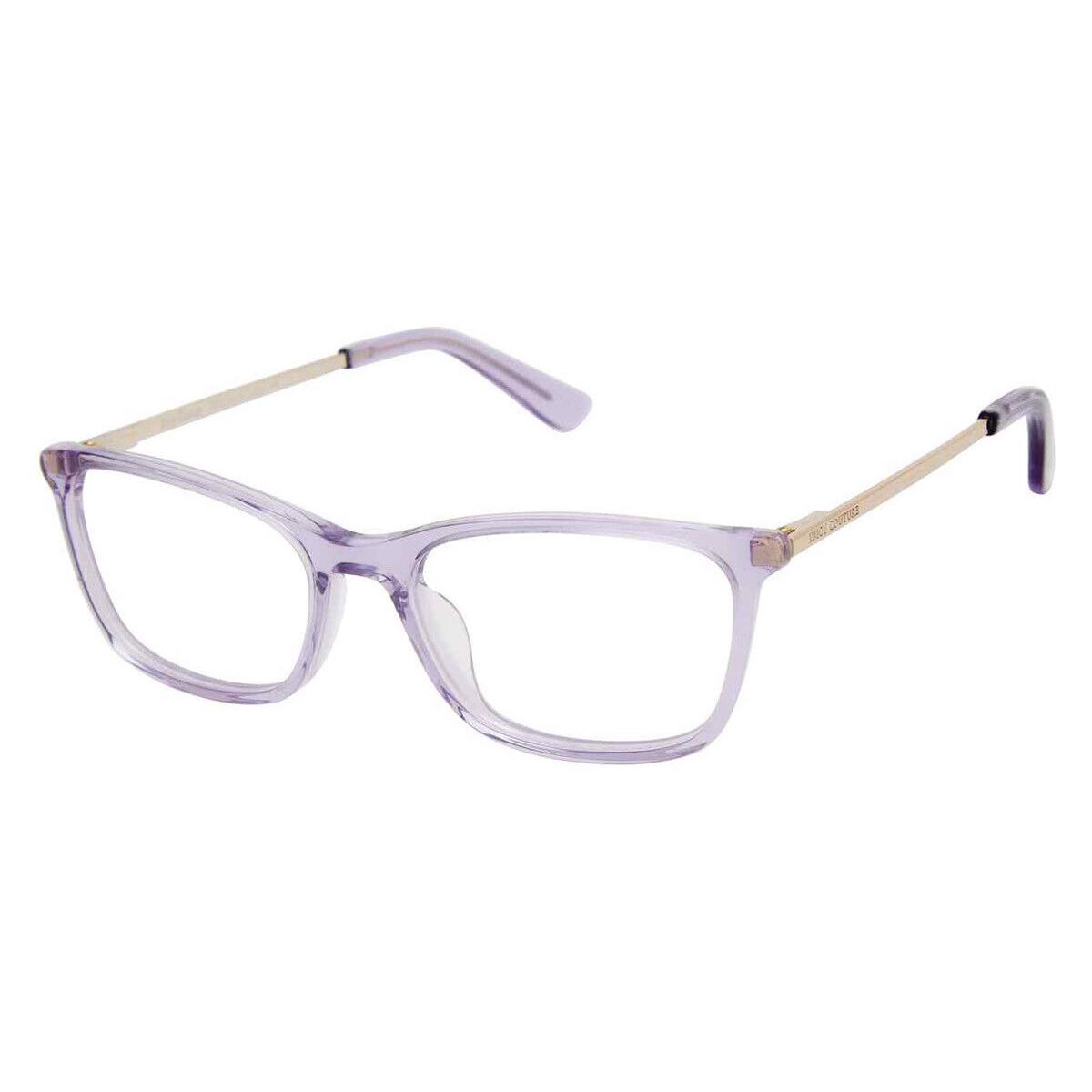 Juicy Couture 317 Eyeglasses Kids Lilac Rectangle 49mm