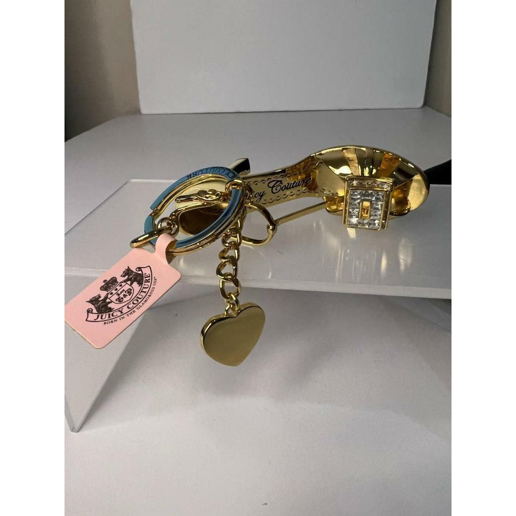 Juicy Couture Pink Bag Charm - Rhinestone High Heel Shoe