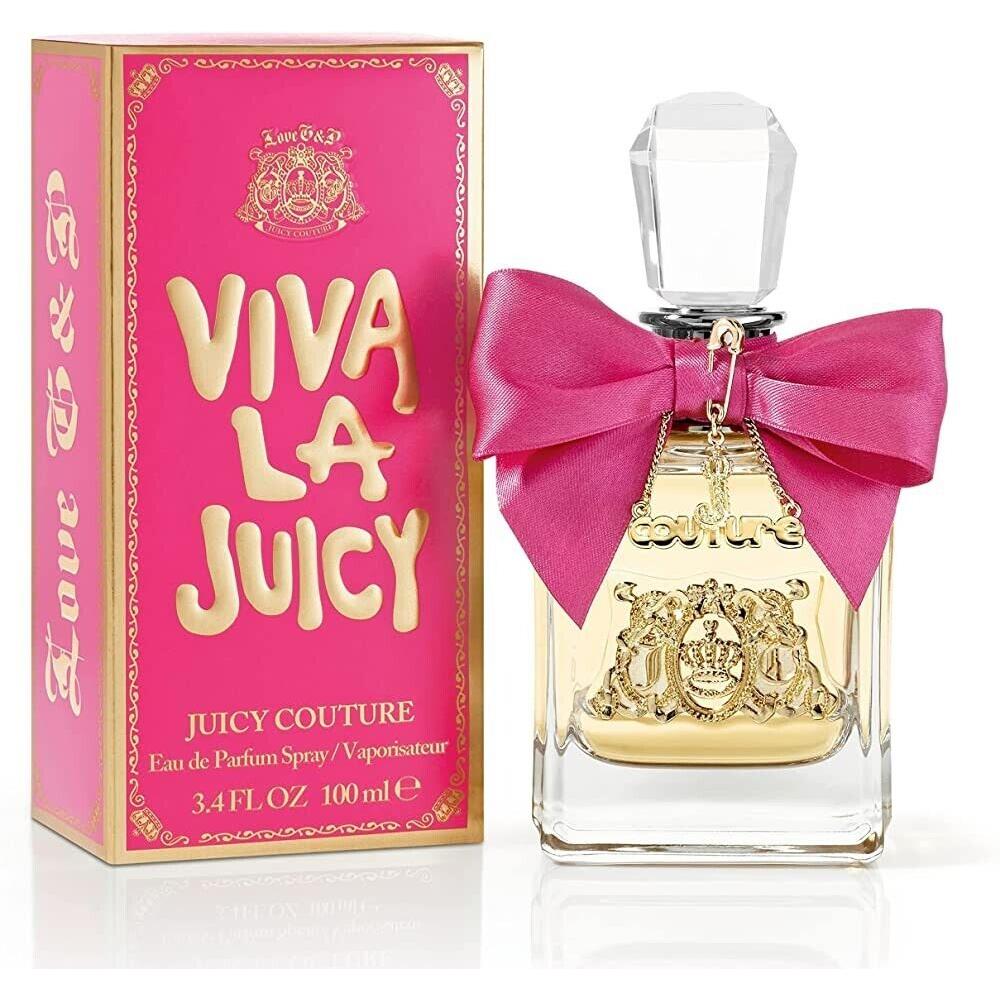 Viva LA Juicy Perfume Juicy Couture 3.4 Oz 100 ml Edp Eau De Parfum Spray