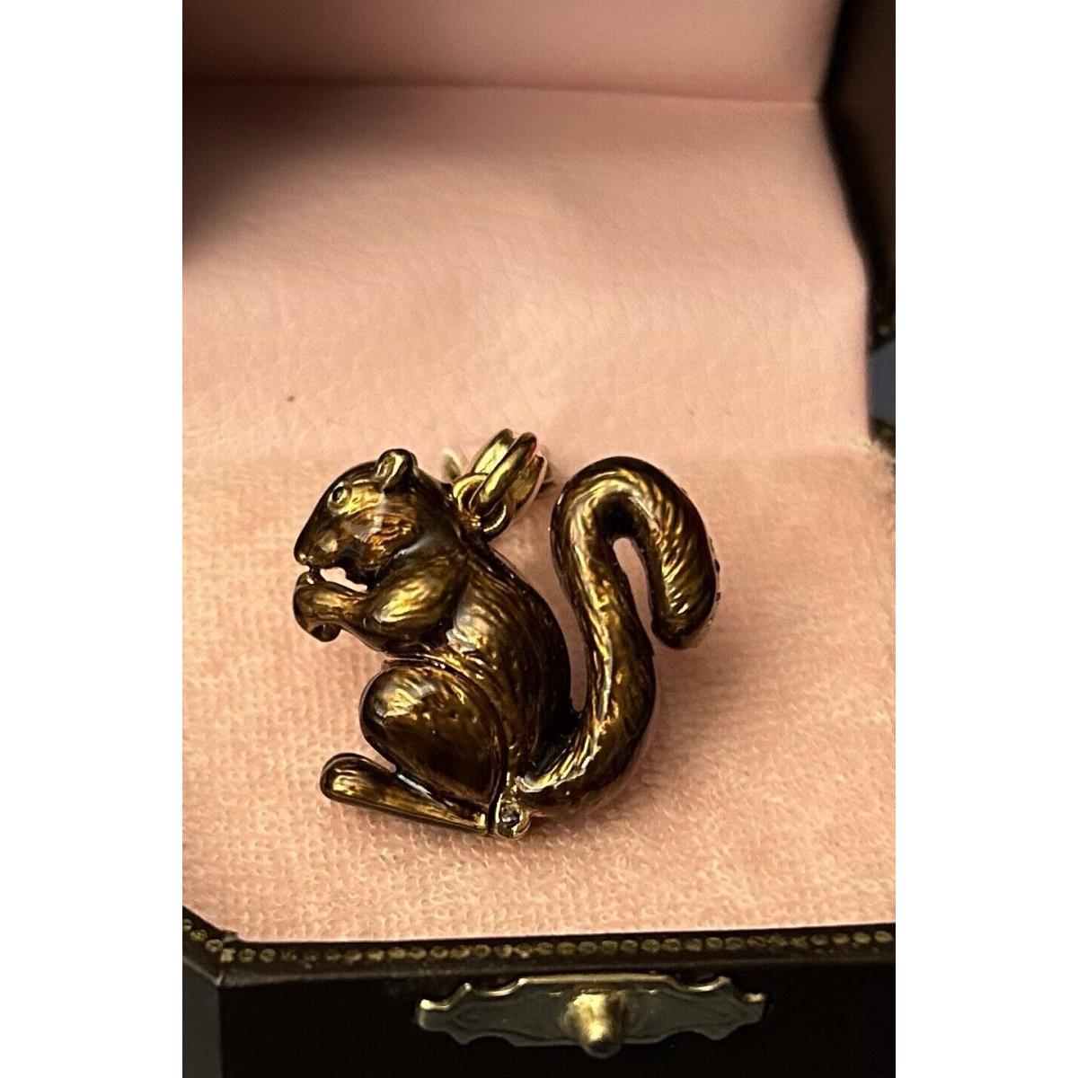 Juicy Couture Squirrel Charm For Bracelet or Bag. Box 7