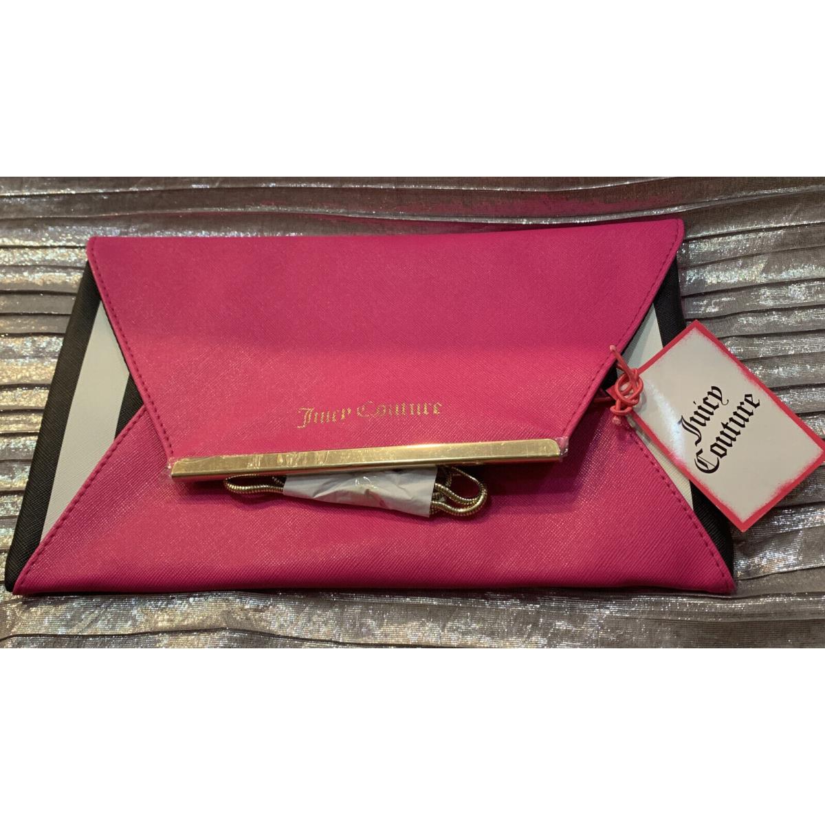 Adorable- Sassy Juicy Couture Clutch-pouch W Gold Cha